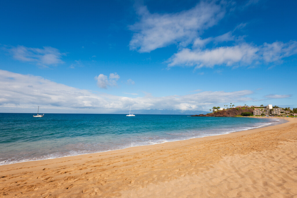 Beautiful Kaanapali Beach Maui Hawaii